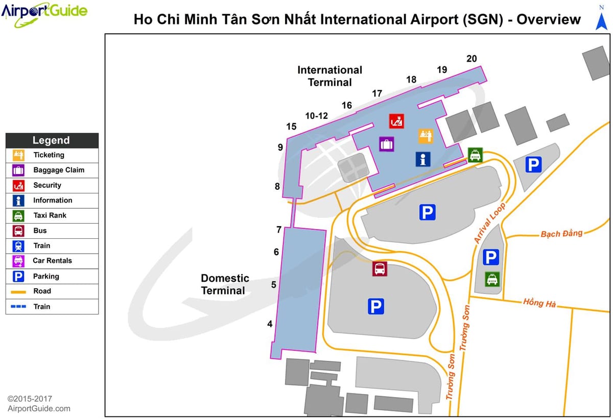 ho chi minh city ayewopò kat jeyografik