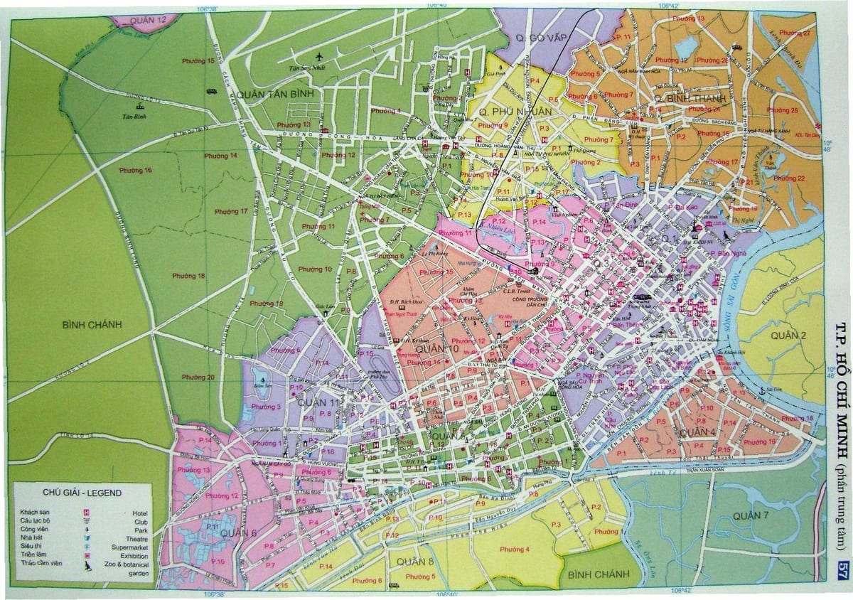 Kat jeyografik nan ho chi minh lari