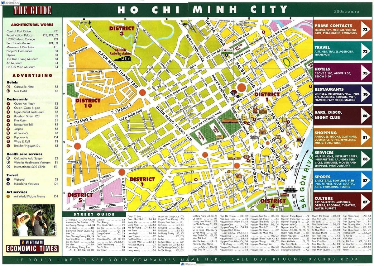 kat jeyografik nan hô-chi-minh-vyetnam