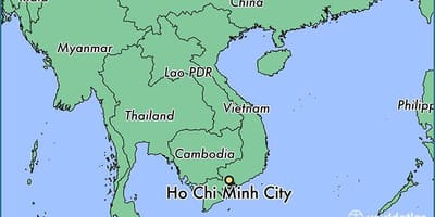 Kat jeyografik nan ho chi minh city mond lan